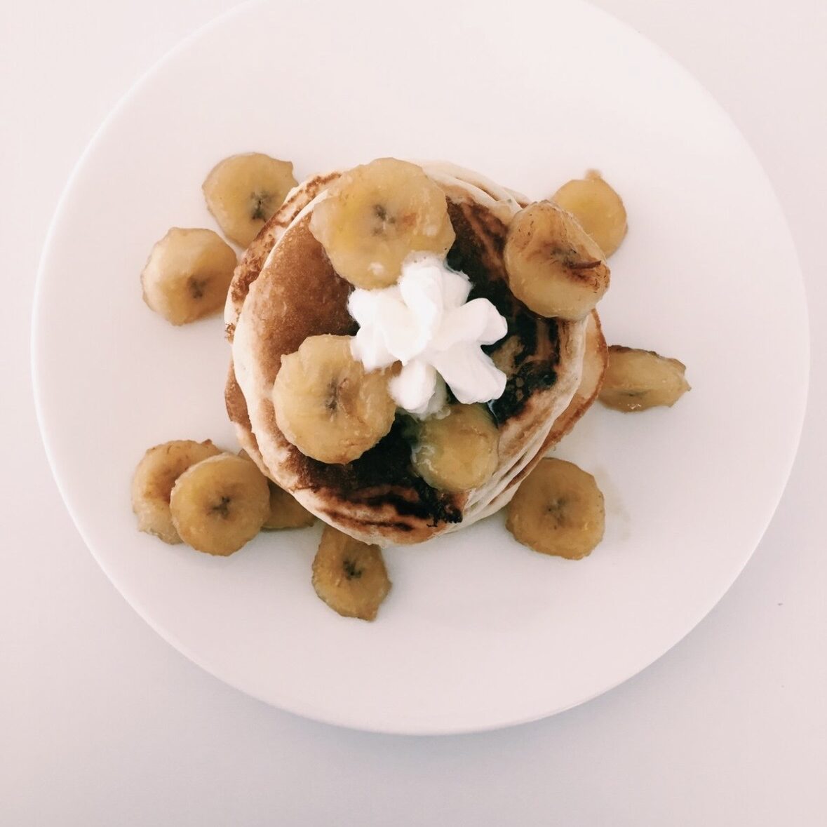 Homemade Banana Pancakes